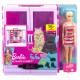 Λαμπάδα Mattel Barbie Νέα Ντουλάπα της Barbie με κούκλα HJL66