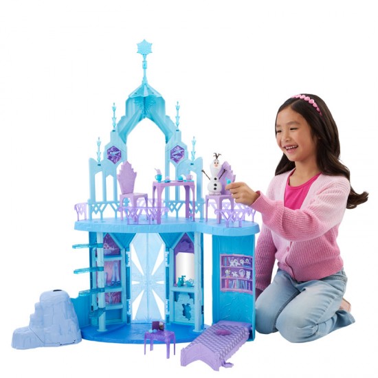 Mattel Disney Frozen Elsa Ice Castle Playset Παγωμένο Παλάτι 70cm JGG41