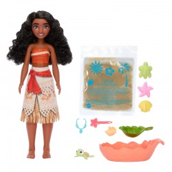 Mattel Disney Princess Fashion Doll Vaiana Ocean Friends Βαϊάνα & Ζωάκι JFT12
