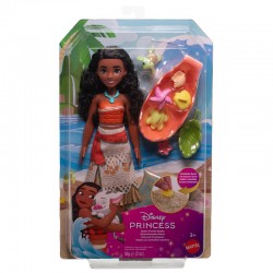 Mattel Disney Princess Fashion Doll Vaiana Ocean Friends Βαϊάνα & Ζωάκι JFT12