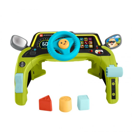 Fisher Price Laugh & Learn Sit & Steer Driver Εκπαιδευτικό Αυτοκινητάκι HYR91