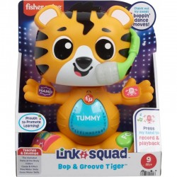 Mattel Fisher Price Link Squad Τίγρης Ο Τραγουδιστούλης HYL08