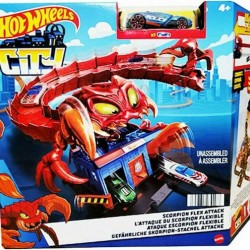 Mattel Hot Wheels City Scorpion Flex Attack HDR29