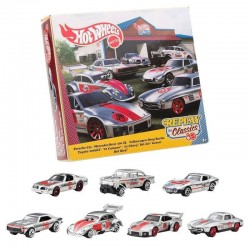 Mattel Hot Wheels Αυτοκινητάκια Mattel 80 Χρόνια-Σετ των 7 (JHF01)