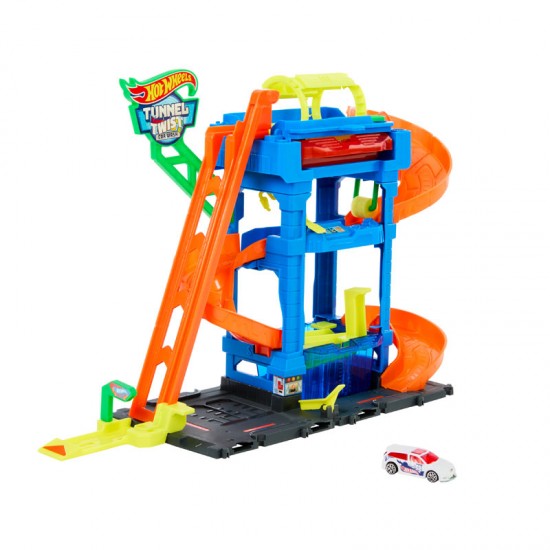 Mattel Hot Wheels® Νέο Πλυντήριο Χρωμοκεραυνών HTN80