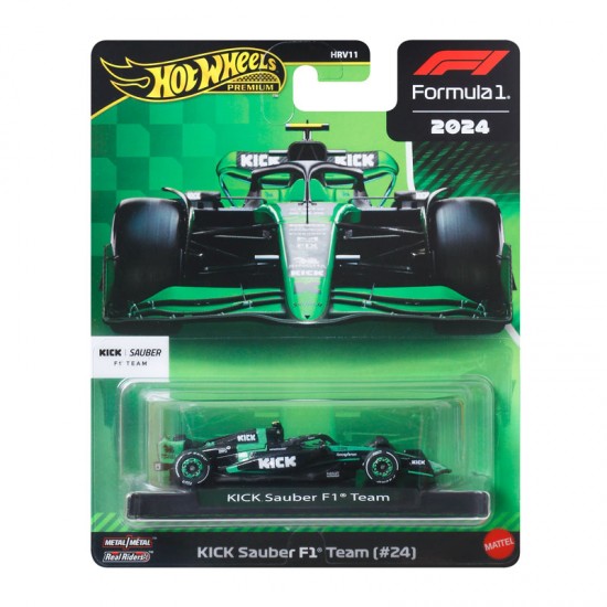 Mattel Hot Wheels Συλλεκτικό Αυτοκινητάκι F1 2024 G Kick Sauber F1 Team