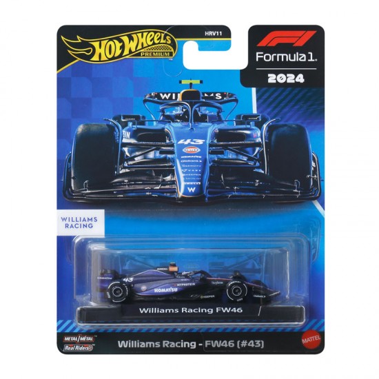 Mattel Hot Wheels Συλλεκτικό Αυτοκινητάκι F1 2024 G Williams Racing FW46 Mattel Hot Wheels Συλλεκτικό Αυτοκινητάκι F1 2024 G Williams Racing FW46