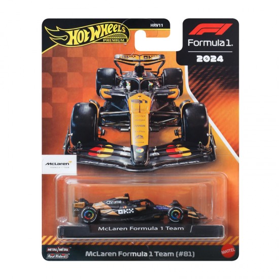Mattel Hot Wheels Συλλεκτικό Αυτοκινητάκι F1 2024 G McLaren Formula1 Mattel Hot Wheels Συλλεκτικό Αυτοκινητάκι F1 2024 G McLaren Formula1