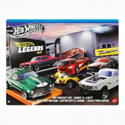 Mattel Hot Wheels Αυτοκινητάκια - Κασετίνα HW Legends Multipack JBY78