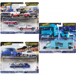 Mattel Hot Wheels Premium Νταλίκες με Αυτοκινητάκια (#68 #69 #70) FLF56