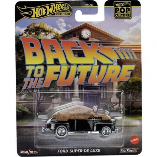 Mattel Hot Wheels Premium POP Culture Ford Super De Luxe Back to the Future - JBL82 Mattel Hot Wheels Premium POP Culture Ford Super De Luxe Back to the Future - JBL82