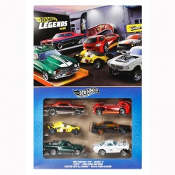 Mattel Hot Wheels Αυτοκινητάκια - Κασετίνα HW Legends Multipack JBY78