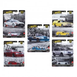 Mattel Hot Wheels Αυτοκινητάκια - Συλλεκτικά Fast Wagons Σετ των 5