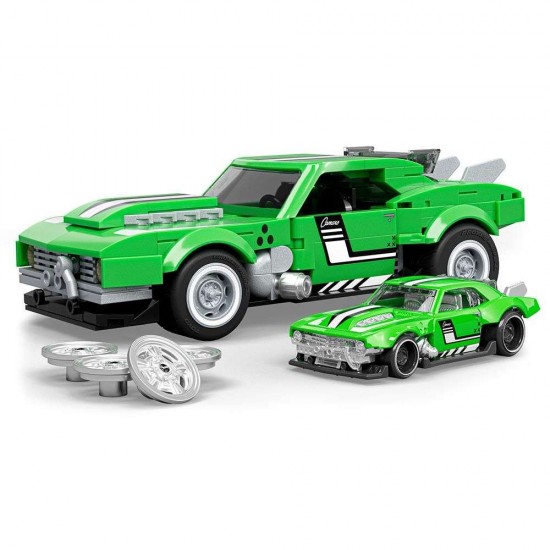 Mattel Brick Shop Hot Wheels Speed Series Camaro '68 289τεμ. (JFT16)