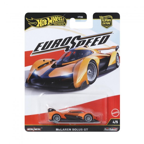 Mattel Hot Wheels Premium Car Culture: Euro Speed - McLaren Solus GT Vehicle JBK78 Mattel Hot Wheels Premium Car Culture: Euro Speed - McLaren Solus GT Vehicle JBK78
