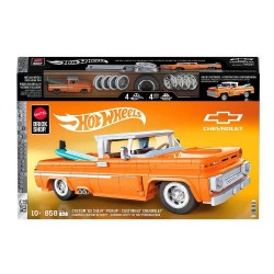 Mattel Brick Shop Hot Wheels Elite Series Chevy Pickup '62 858τεμ. (JFT20)