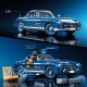 Mattel Brick Shop Hot Wheels Premium Series Mercedes-Benz 300 SL 1600τεμ. (HWW25)