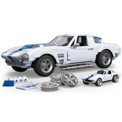 Mattel Brick Shop Hot Wheels Elite Series Corvette Grand Sport 918τεμ. (JGR31)