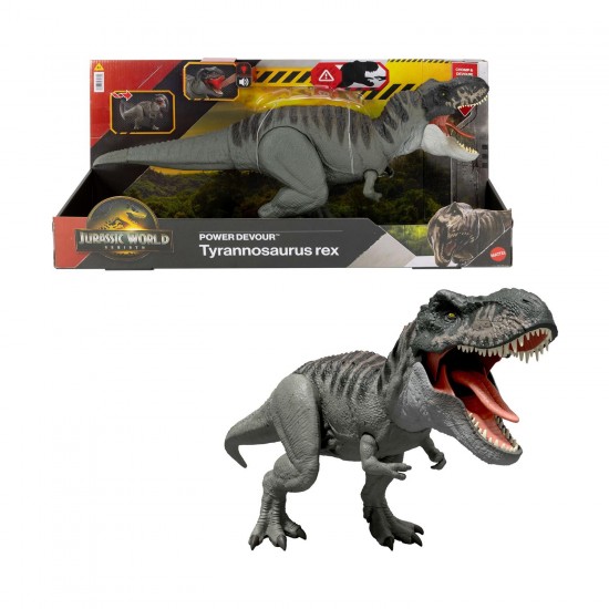 Mattel Jurassic World Rebirth: Tyrannosaurus Rex - Power Devour JCH02