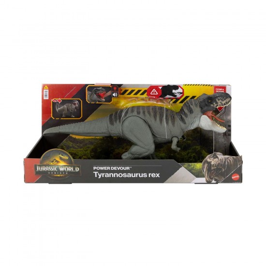 Mattel Jurassic World Rebirth: Tyrannosaurus Rex - Power Devour JCH02