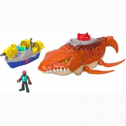 Fisher Price Imaginext™ Jurassic World™ Rebirth Το Κυνήγι Του Μοσόσαυρου 45cm JFR23