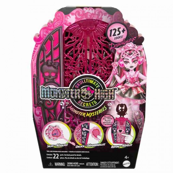 Mattel Κούκλα Monster High Monster Mysteries Draculaura Fashion Doll HXH84