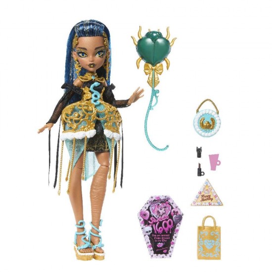 Mattel Monster High Scary Sweet Birthday Κούκλα Cleo De Nile JBG76