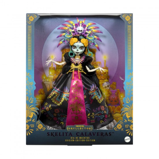 Mattel Monster High: Skullector - Skelita Calaveras Dia De Muertos Doll (JDR63)