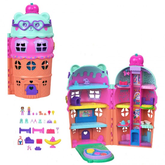 Mattel Polly Pocket Gelato House - JFT91