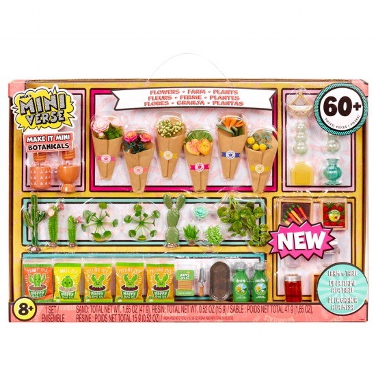 MGA Entertainment Miniverse Make It Mini Botanicals Deluxe Set