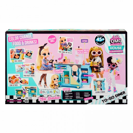 MGA L.O.L. Surprise OMG Κούκλα Σεφ Playset 119449EUC