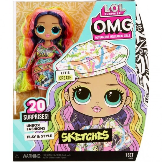 MGA Entertainment L.O.L. Surprise OMG Κούκλα - Sketches