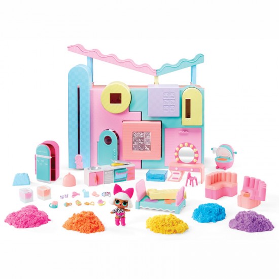 MGA Entertainment L.O.L. Surprise Squish Sand Μαγικό Σπιτάκι με αδερφούλα 593218EUC