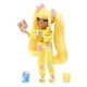 MGA Entertainment Rainbow High Junior PJ Party - Sunny (Yellow) 503682-EUC