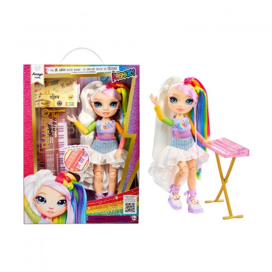 MGA Rainbow High: The Jr.High Rock Band - Amaya Raine Doll 565772