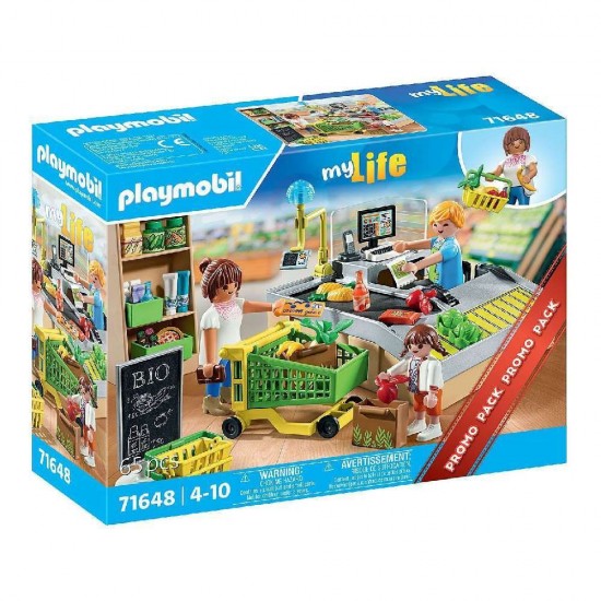 Playmobil My Life Ταμείο Βιολογικού Καταστήματος 71648