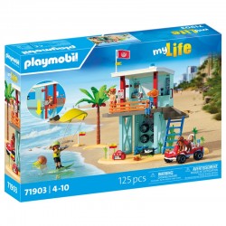Playmobil My Life Πύργος Ναυαγοσώστη Και Όχημα Παραλίας 71903