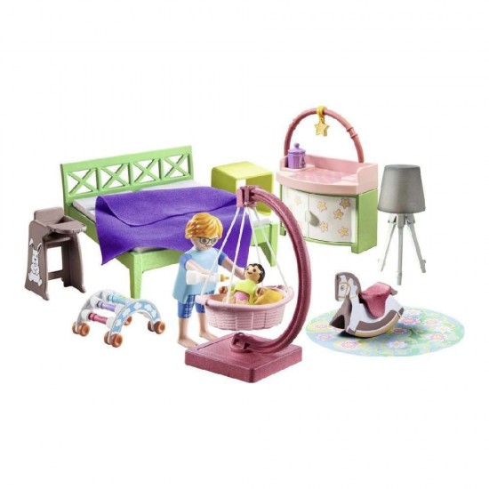 Playmobil My Life Μοντέρνο Υπνοδωμάτιο με Κούνια 71609