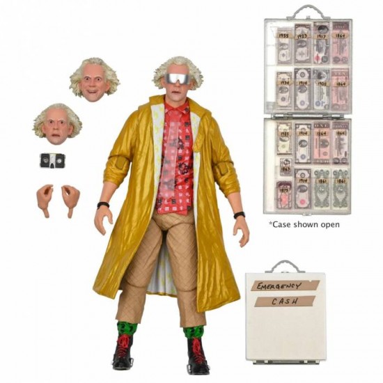 NECA Φιγούρα Doc Brown (Back To The Future 2) 18cm