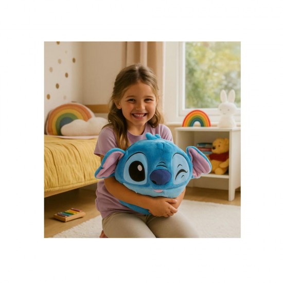 Noxxiez Μαξιλάρι Τερατάκι με Θέση για Χεράκια - Stitch NX-HW776