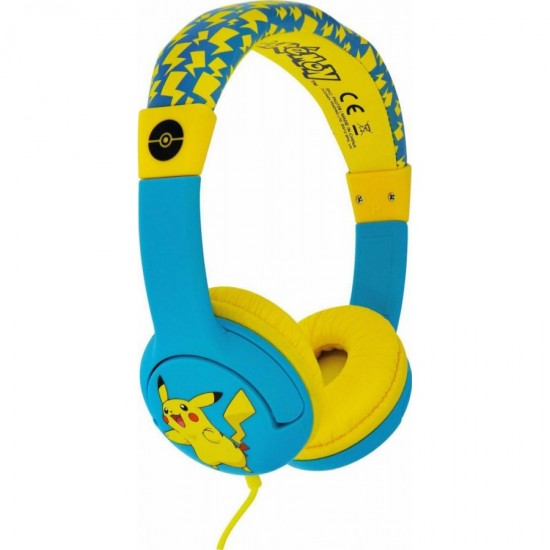 OTL Pokémon Pikachu Kids Headphones Ενσύρματα Over Ear Παιδικά Ακουστικά Γαλάζια