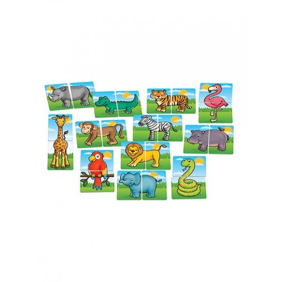 Orchard Toys "Ζούγκλα Heads & Tails"