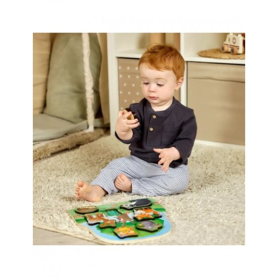 Orchard Toys Εκπαιδευτικό Ξύλινο Παζλ "Ζώα του Δάσους"
