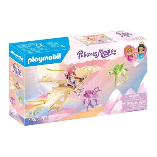 Playmobil Princess Magic Εκδρομή Στα Σύννεφα με Μικρούς Πήγασους 71363