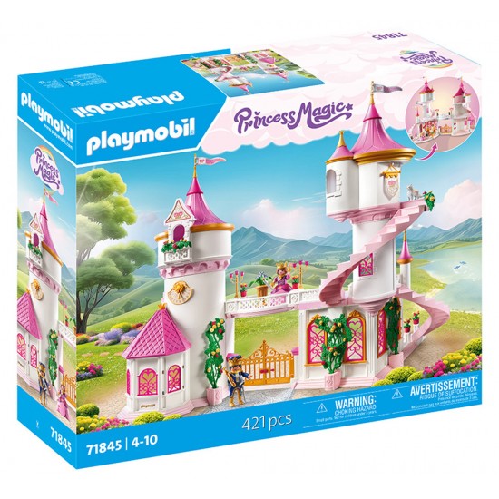 Playmobil Princess Παραμυθένιο Παλάτι Με Βασιλιά Και Βασίλισσα 71845
