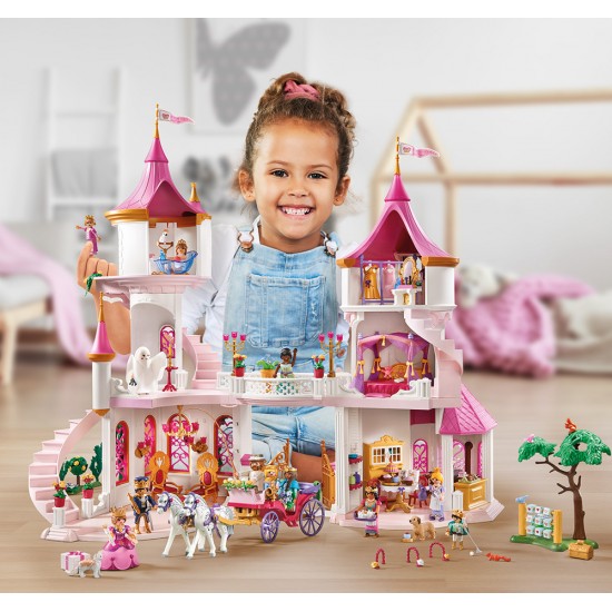Playmobil Princess Παραμυθένιο Παλάτι Με Βασιλιά Και Βασίλισσα 71845