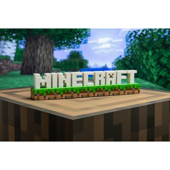 Paladone Minecraft Logo Light  PP8759MCF