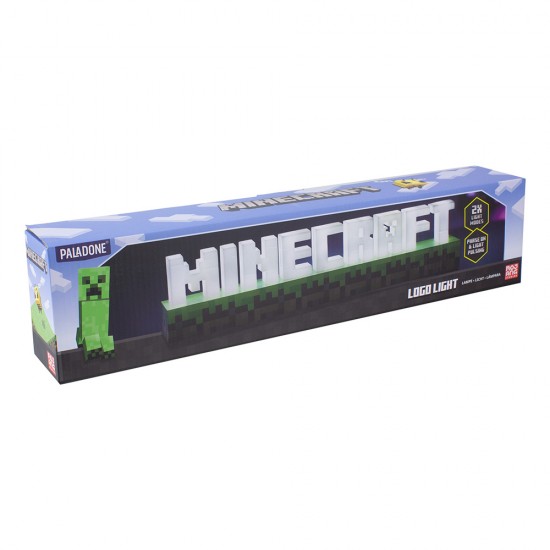 Paladone Minecraft Logo Light  PP8759MCF