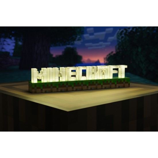 Paladone Minecraft Logo Light  PP8759MCF