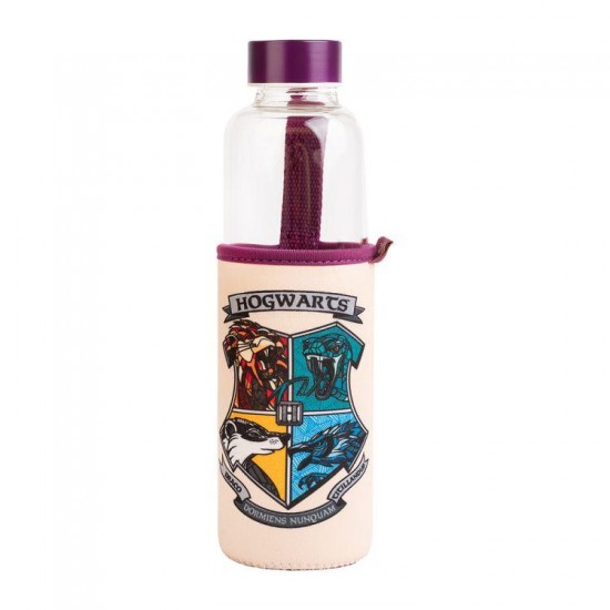 Paladone Γυάλινο Μπουκάλι 500ml HARRY POTTER Hogwarts